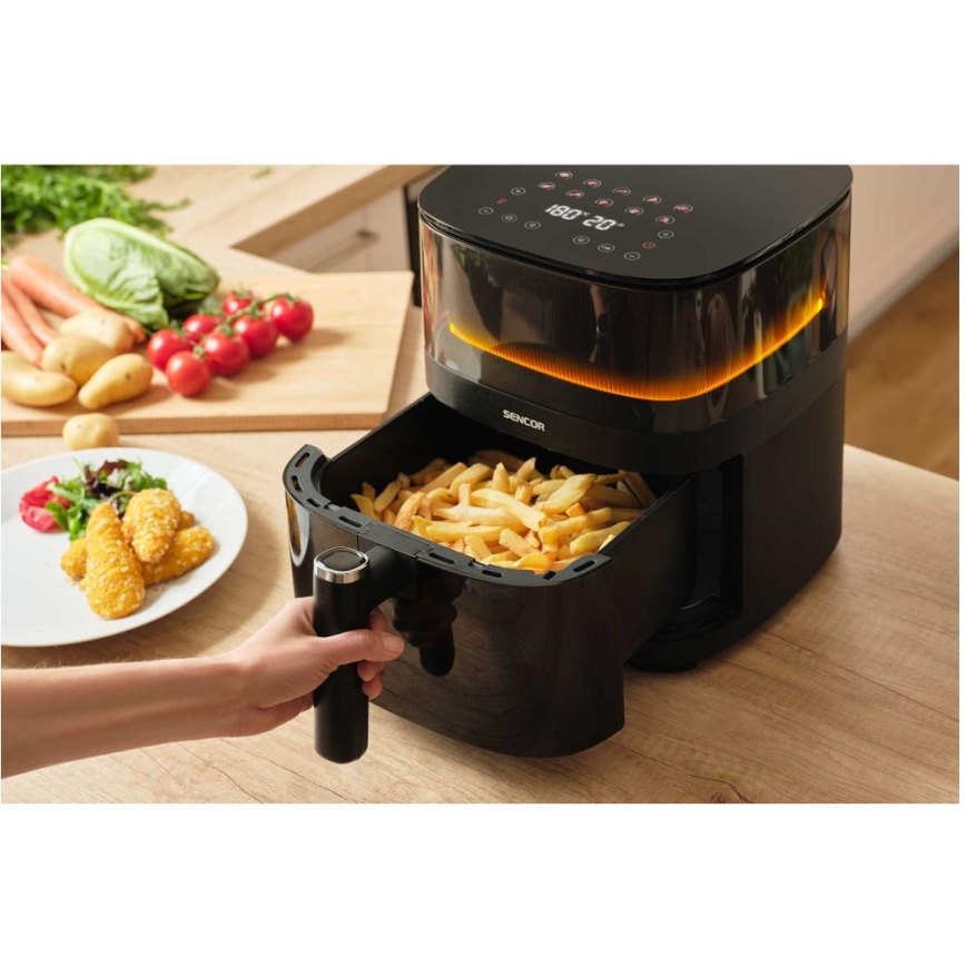 Sencor - Teplovzdušná fritéza 5 l 1500W/230V