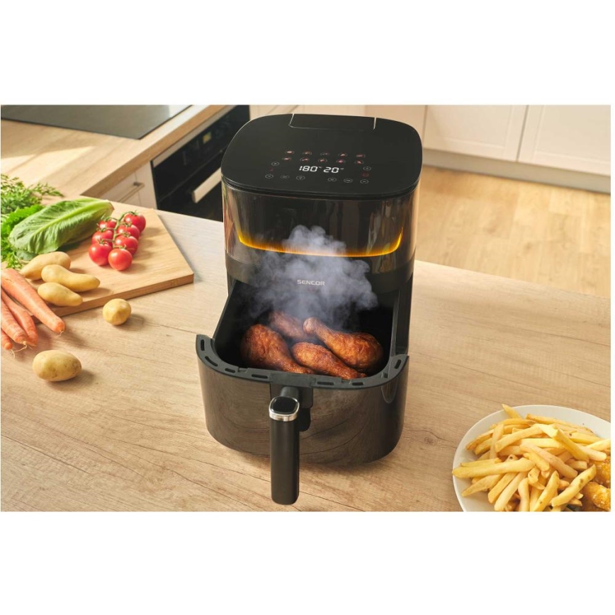 Sencor - Teplovzdušná fritéza 5 l 1500W/230V