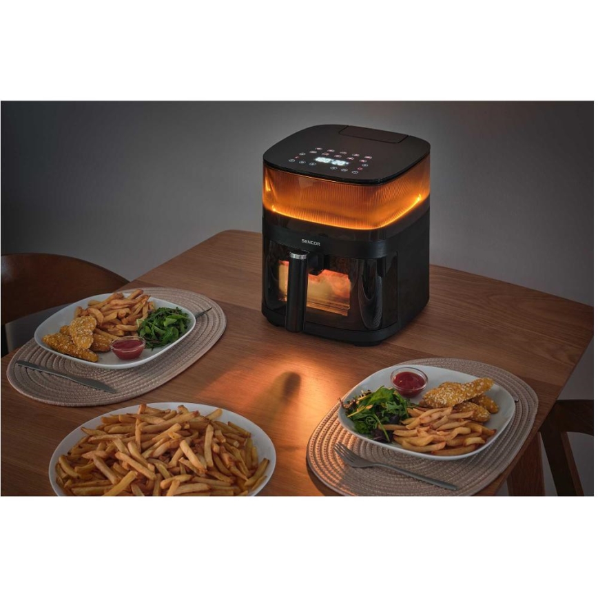 Sencor - Teplovzdušná fritéza 5 l 1500W/230V