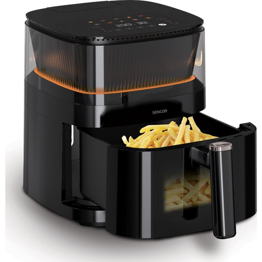 Sencor - Teplovzdušná fritéza 5 l 1500W/230V