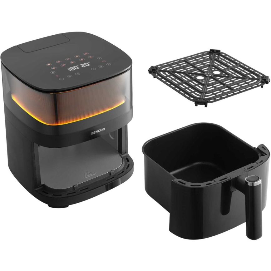 Sencor - Teplovzdušná fritéza 5 l 1500W/230V
