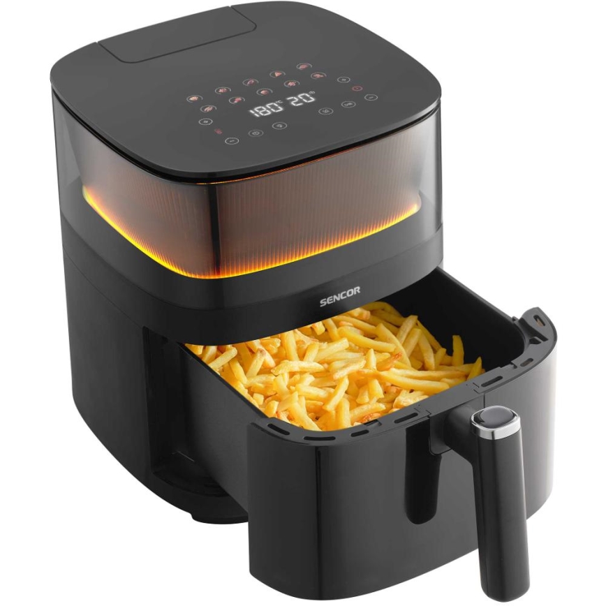 Sencor - Teplovzdušná fritéza 5 l 1500W/230V