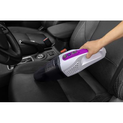 Sencor - Tyčový vysávač s elektrickou rotačnou kefou 2v1 110W/14,8V 2200 mAh biela