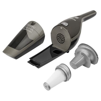 Sencor - Tyčový vysávač s elektrickou rotačnou kefou 2v1 110W/21,6V 2000 mAh šedá