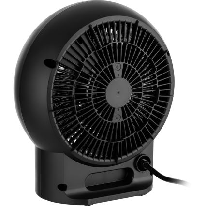 Sencor - Ventilátor s výhrevným telesom 1200/2000W/230V čierna