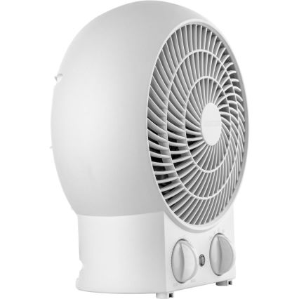 Sencor - Ventilátor s vykurovacím telesom 1200/2000 W/230 V biela