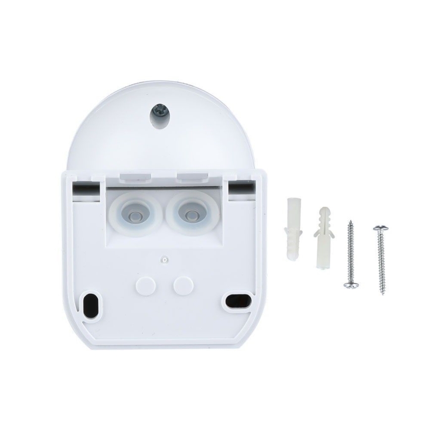 Senzor pohybu PIR 180° 800W/230V IP44 biela