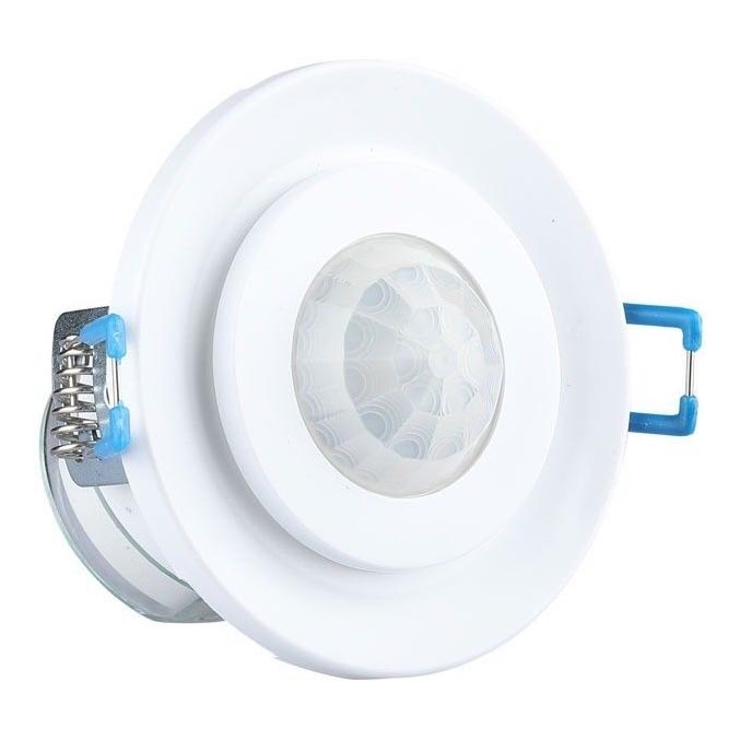 Senzor pohybu podhľadový PIR 360° 400W/230V biela