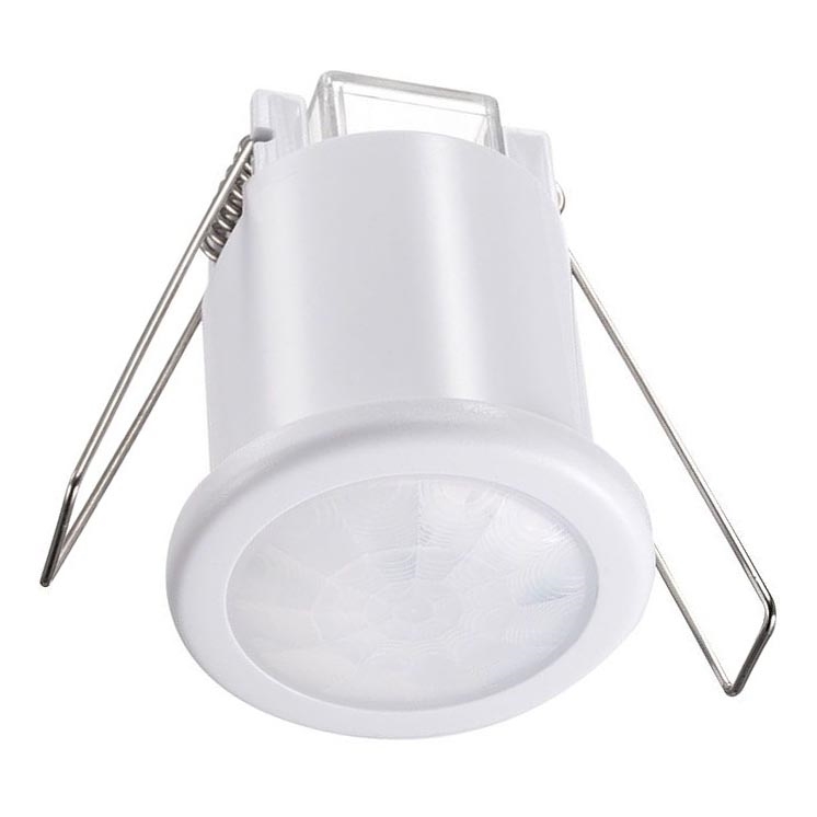 Senzor pohybu podhľadový PIR 360° 400W/230V biela