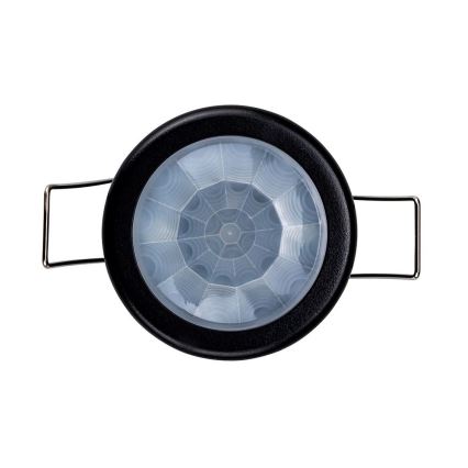 Senzor pohybu podhľadový PIR 360° 400W/230V čierna