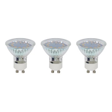 SET 3x LED Žiarovka GU10/3W - Briloner SET 3x LED Žiarovka GU10/3W - Briloner