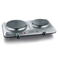 Severin DK 1014 - Varič s dvoma platničkami 2500W/230V, nerezové prevedenie