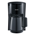 Severin KA 9306 - Kávovar s termokonvicou 1 l 1000W/230V čierny
