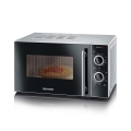 Severin MW 7771 - mikrovlnná rúra s grilom, 700 W/230 V, 20 l, čierna