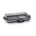 Severin PG 8564 - Stolný elektrický gril 2300W/230V 50x30 cm čierny