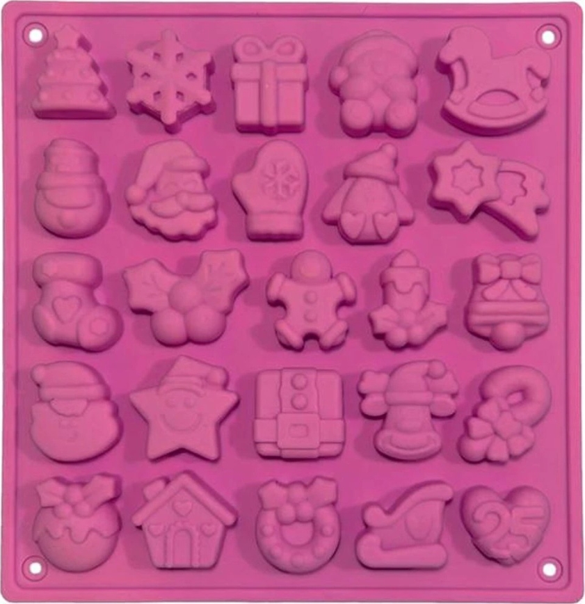 Silikónová forma na čokoládu TORO ružová