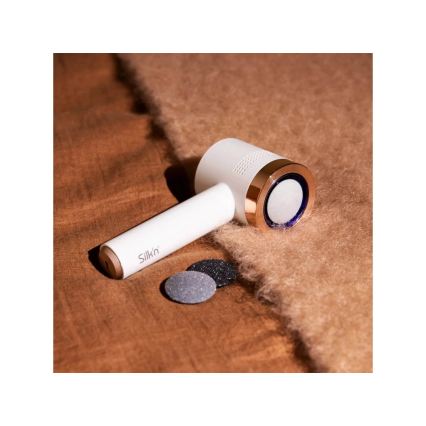 Silk’n - Elektrický pilník na chodidlá VACUPEDI 5V/1500 mAh biela/ružovo-zlatá