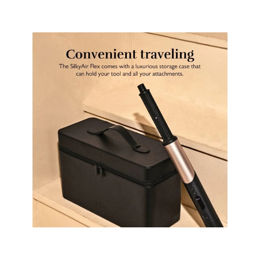 Silk’n - Fén na vlasy SILKYAIR FLEX 230V čierna/zlatá