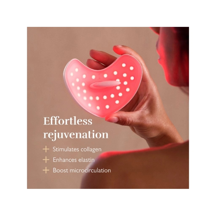 Silk’n - LED terapeutická maska na pery LED/5V 500 mAh béžová