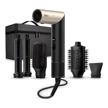 Silk’n - Sušič vlasov SILKYAIR FLEX 230V čierna/zlatá