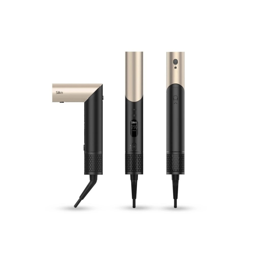 Silk’n - Sušič vlasov SILKYAIR FLEX 230V čierna/zlatá