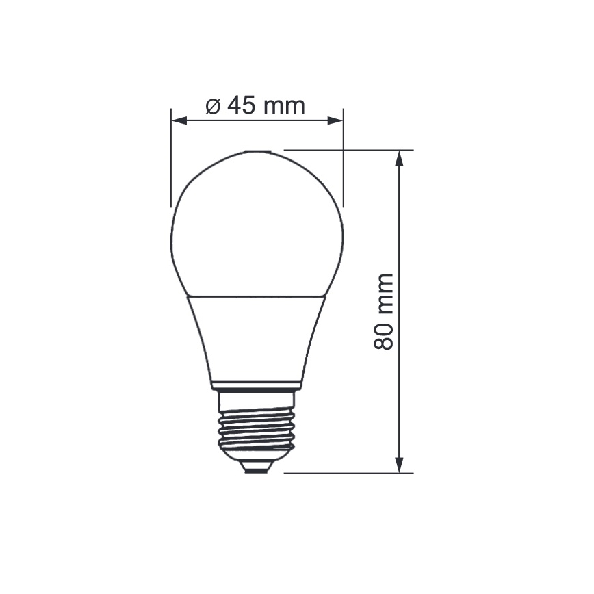 Sinclair - LED Žiarovka E14/5W/230V 3000K