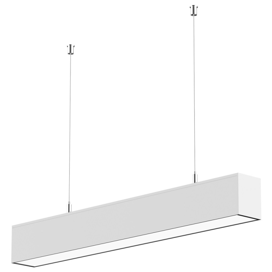 Sinclair - LED Stropné svietidlo LSM LED/40W/230V 3000K/4000K/5000K 120 cm strieborná