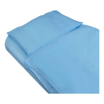 SkinPro Silver - Antibakteriálne prestieradlo 60x120 cm modré