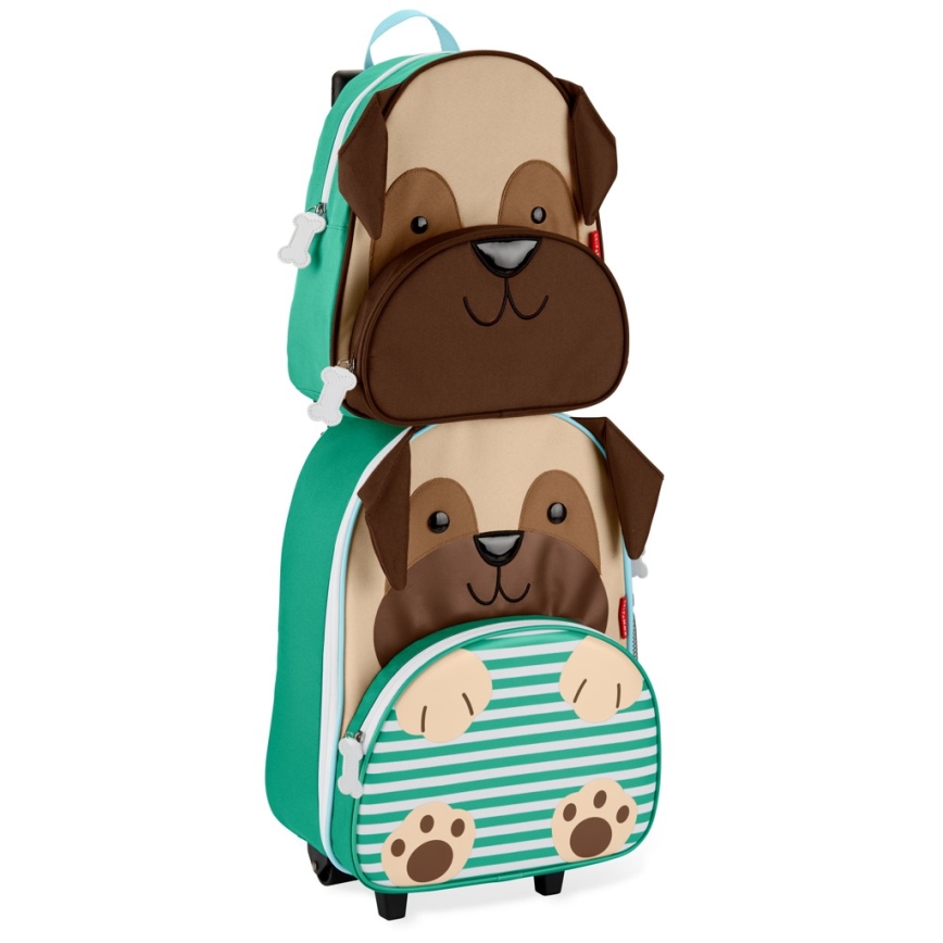 Skip Hop - Detský cestovný kufor ZOO mopsík