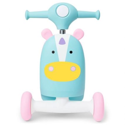 Skip Hop - Odrážadlo 3v1 ZOO jednorožec 3xAAA