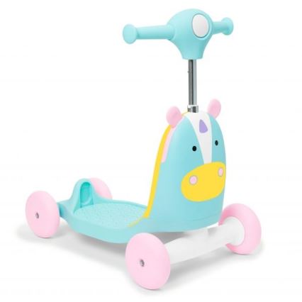 Skip Hop - Odrážadlo 3v1 ZOO jednorožec 3xAAA