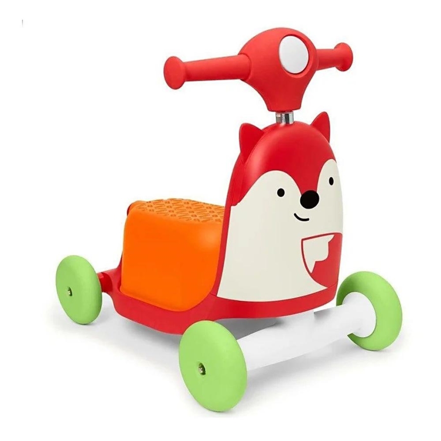 Skip Hop - Odrážadlo 3v1 ZOO líška 3xAAA