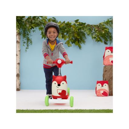 Skip Hop - Odrážadlo 3v1 ZOO líška 3xAAA