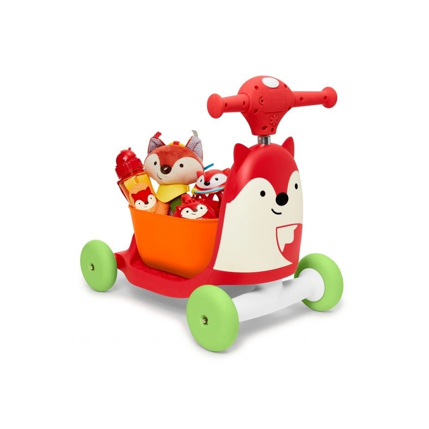 Skip Hop - Odrážadlo 3v1 ZOO líška 3xAAA