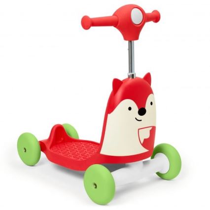 Skip Hop - Odrážadlo 3v1 ZOO líška 3xAAA