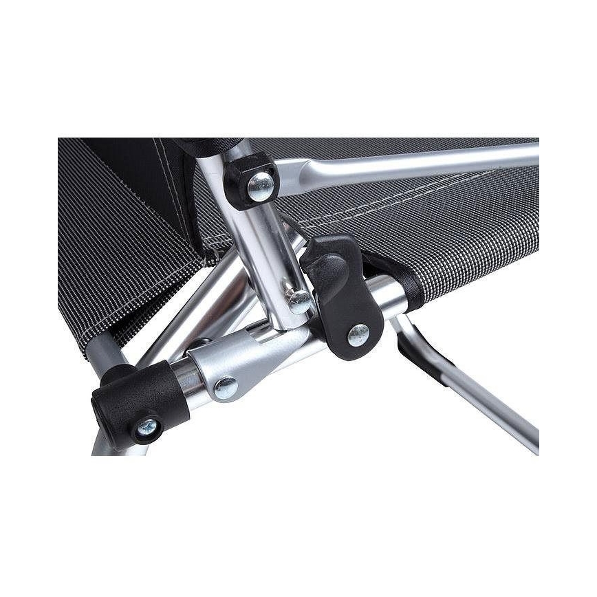 Skladacia kempingová stolička sivá