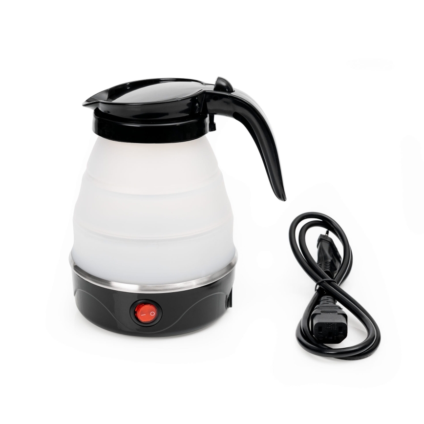 Skladacia rýchlovarná kanvica 0,6l 600W/230V čierna