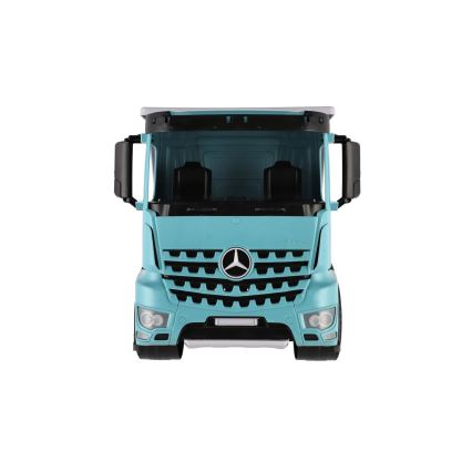 Sklápač Mercedes GIGA TRUCKS 65 cm, modro-šedý