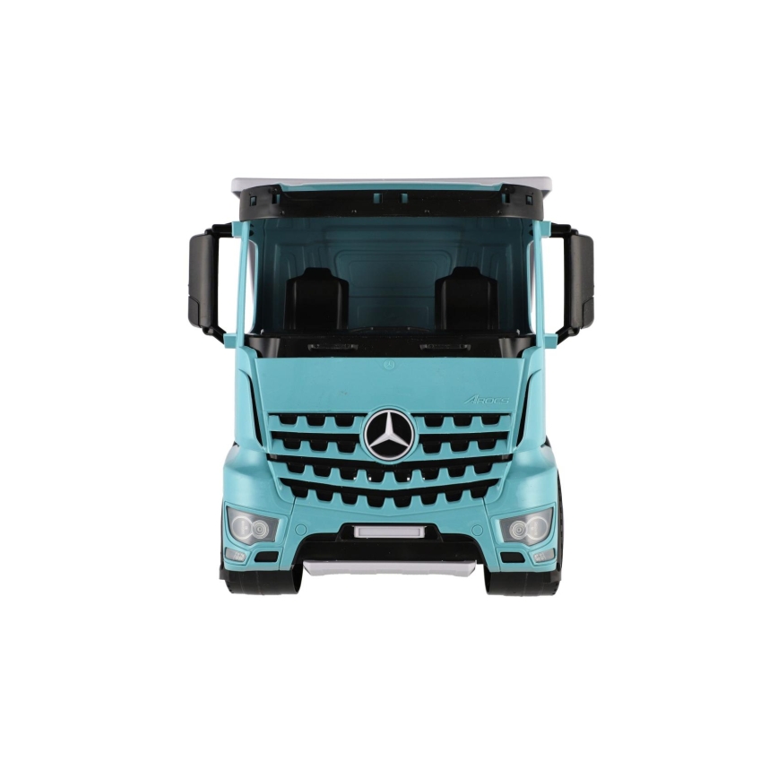 Sklápač Mercedes GIGA TRUCKS 65 cm, modro-šedý