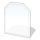 Sklo pod kachle 1200x1000x8 mm