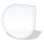 Sklo pod kachle 1250x1250x8 mm slza