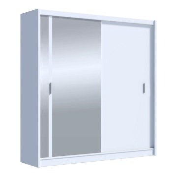 Skriňa na šaty SABRINA 203x215 cm biela