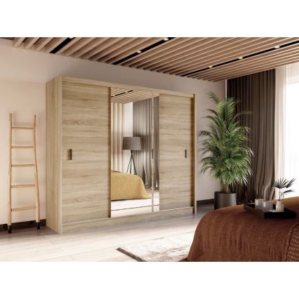 Skriňa na šaty SABRINA 250x215 cm dub sonoma