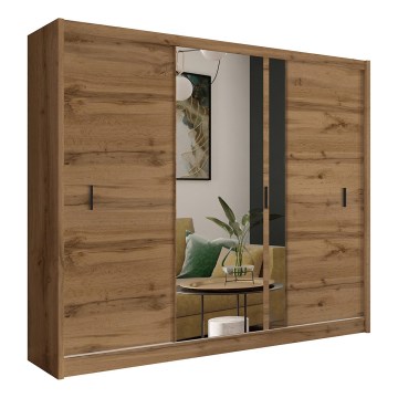 Skriňa na šaty SABRINA 250x215 cm dub woltan