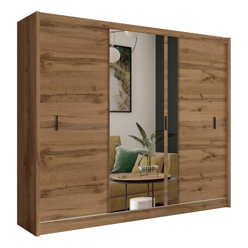 Skriňa na šaty SABRINA 250x215 cm dub woltan