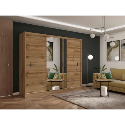 Skriňa na šaty SABRINA 250x215 cm dub woltan
