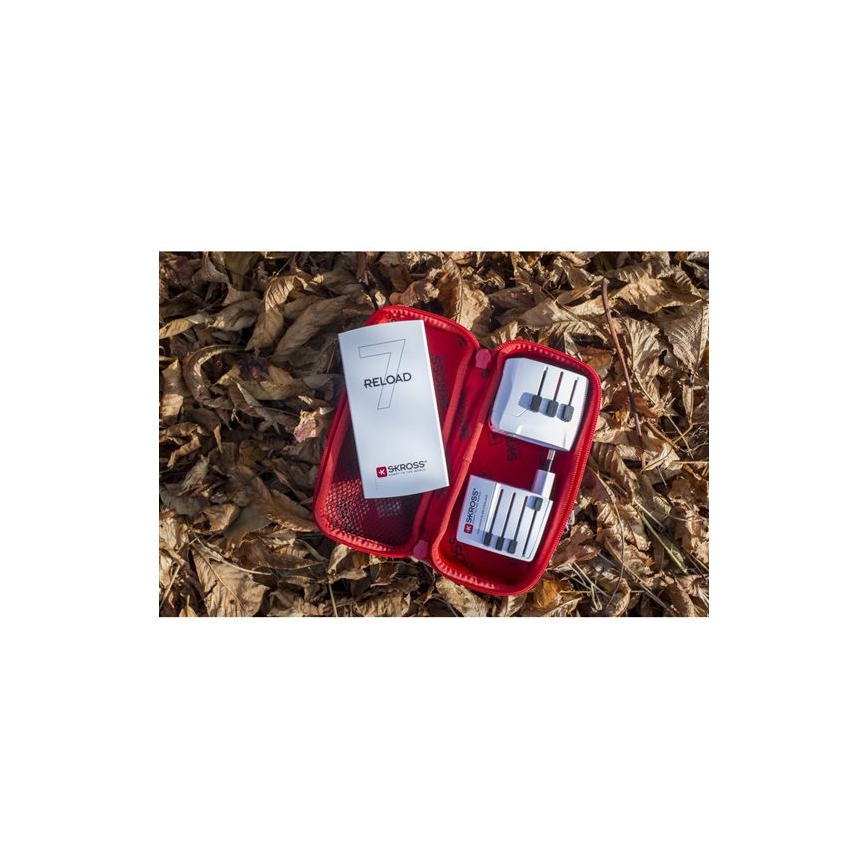Cestovný adaptér MUV USB AC USB A+C 15W