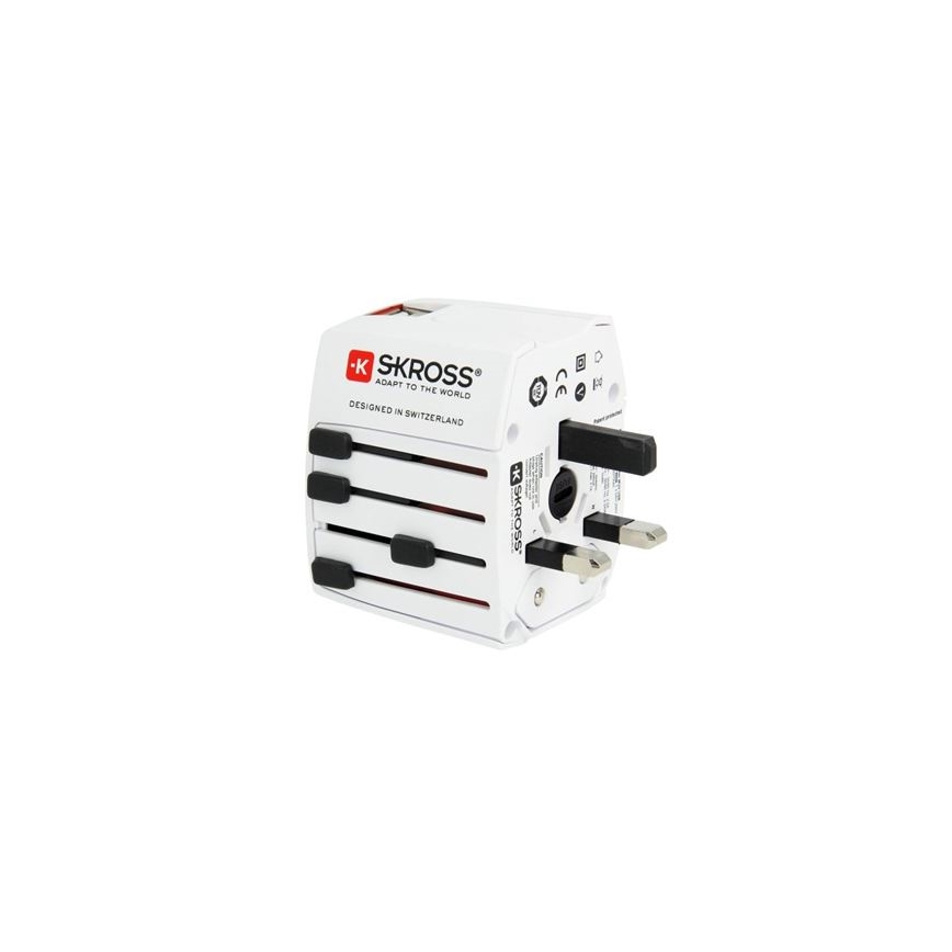Cestovný adaptér MUV USB AC USB A+C 15W