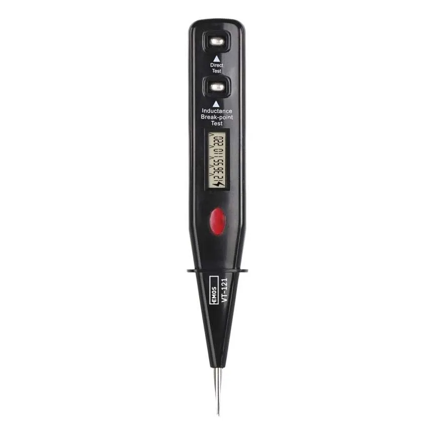 Skúšačka napätia VT-121 12-250V čierna
