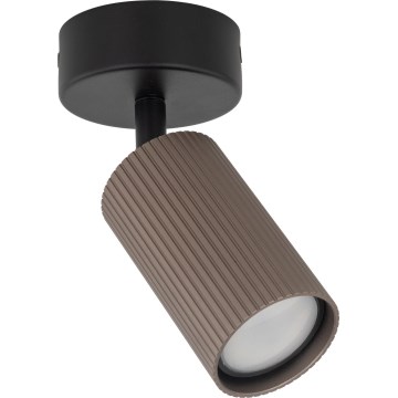 Smerno svetilo TUNE 1xGU10/10W/230V črna/rjava